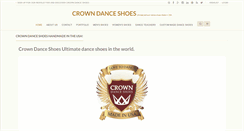 Desktop Screenshot of crowndanceshoes.com